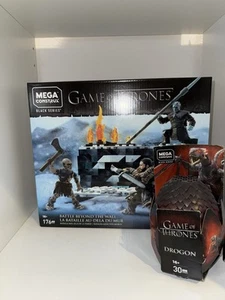Mega Construx Game Of Thrones Konvolut Drogon Drachenei + GKG96 Sammlung Neu - Bild 1 von 3