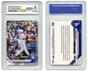 Tarjeta Topps Now Shohei Ohtani 2025 #527 Blasts HR para éxito número 1.000 MLB GEMA-COMO NUEVA 10 - Imagen 1 de 4