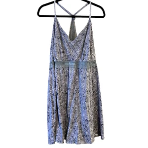 Cacique Women's Floral Racerback Chemise Nightgown Sleep Dress Purple Size 22/24 - Picture 1 of 9