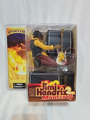 McFarlane Jimi Hendrix 2 en Monterey DELUXE Set de escenario con guitarra y pila de amplificador Foto 1 de 4
