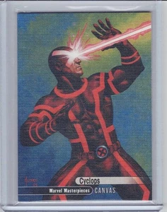 2016 Marvel Masterpieces Canvas High Series Cyclops Card # 98 X-Men - Picture 1 of 2