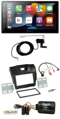 Pioneer Lenkrad USB Bluetooth DAB 2DIN Autoradio für Isuzu D-Max ab 12 dunkelgra - Bild 1 von 4