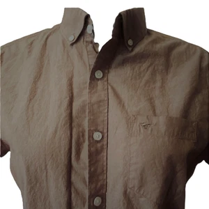 Septwolves Urban Life Men's Tan Short Sleeve Button-Down Shirt 170/88A Casual - Picture 1 of 6