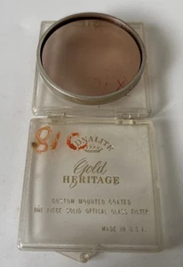 Vintage Dalits Gold Heritage Color toning Filter/Original Packaging/81C - Picture 1 of 6