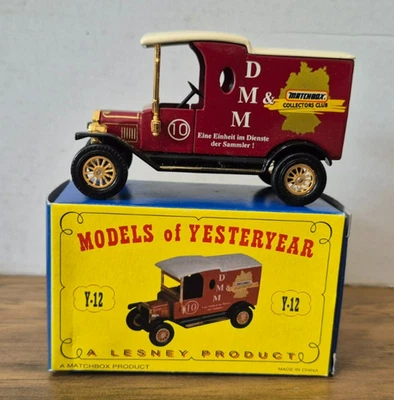 Y 12 1912 Ford Model T DMM & MCCD Models of Yesteryear Matchbox Code 2 - Bild 1 von 4