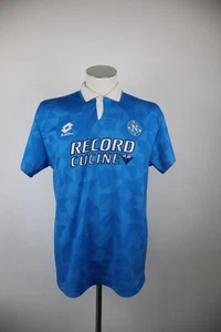 LOTTO S.S.C. NAPOLI MAGLIA CALCIO UOMO TG. M SOCCER JERSEY VINTAGE 1994/1995 - Imagen 1 de 9