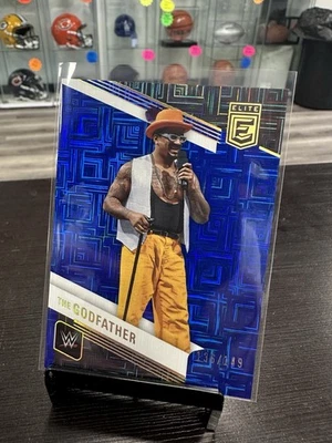 2023 Panini Elite WWE Wrestling The Godfather Blue /149 #113 - Image 1 of 2