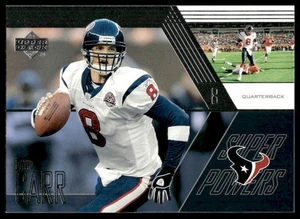 2003 Upper Deck #SP-8 David Carr Super Powers Houston Texans NM+ - Picture 1 of 2