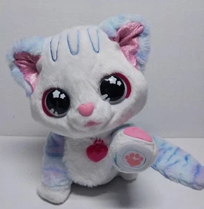 VTech Glitter Me Gatito Sonidos Hablando Luces Juguete Interactivo Peluche Gato FurReal - Imagen 1 de 6