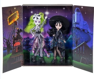 Mattel Creations Beetlejuice & Lydia Deetz Monster High Skullector Puppe NEU - Bild 1 von 7
