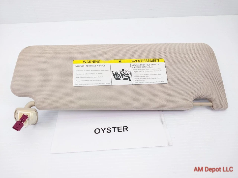 BMW 535i 528i 550i GT F07 2012 parasol conductor izquierdo Oyster 51167225915 7225911 Foto 1 de 4