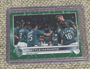 2022 Topps Serie 2 Seattle Mariners/499 Verde Paralelo #489 Color Match - Imagen 1 de 2