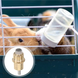 10 piezas fuente de agua para conejos pezones bebedero comedero riego para pollos - Imagen 1 de 12