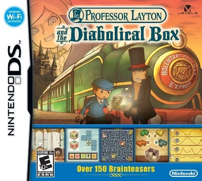 Professor Layton and the Diabolical Box - Nintendo DS - Image 1 of 3