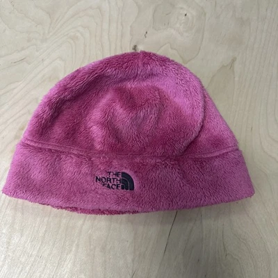 Зимняя флисовая шапка-бини The North Face розовая один размер - Изображение 1 из 3