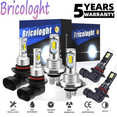 Faros antiniebla LED altos/bajos para Subaru Outback 2005 2006 2007 2008 2009 Foto 1 de 4