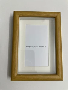 Hoogase moderner 6 Zoll Naturholz-Fotorahmen – sauberer, minimalistischer Stil - Bild 1 von 2