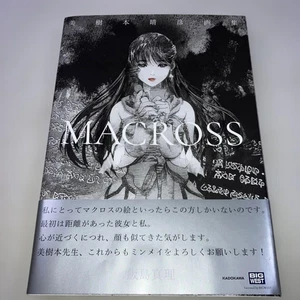 MAKROSS Haruhiko Mikimoto Art Book Works Illustration Japanese Anime Japan used - Bild 1 von 6