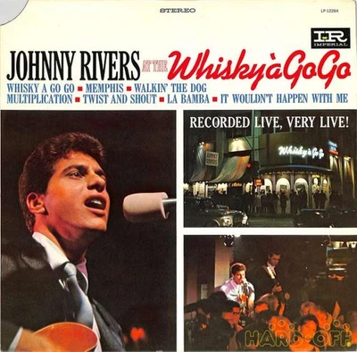 Johnny Rivers Whiskey A Go Go Model Number LP 12264 (Cutout) Liberty (Import US) - Image 1 of 4