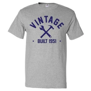 74th Birthday Gift T shirt 74 Years Old Present 1951 Tools Tee - Picture 1 of 1