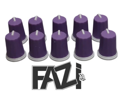 FAZI 10 x PURPLE KNOBS 90 ° DJ EQ ROTARY REPLACE DJM PIONEER 700 800 900 2000 RX3 XZ