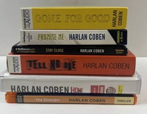Lot of 6 ~ HARLAN COBEN ~ Audiobooks on CD ~ 6 Novels on 32 CD's ~ 46 Hours - Picture 1 of 14