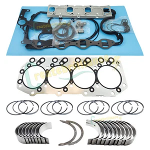 4JB1 Engine Full Gasket Set Rings Bearings For ISUZU 4JB1 4JB1T Engine STD - Picture 1 of 7
