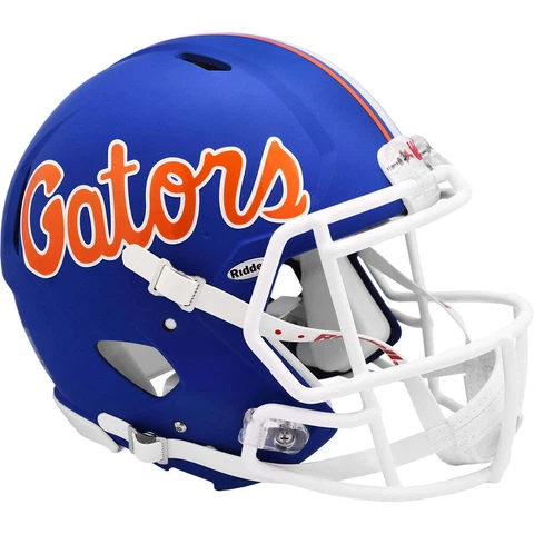 Florida Gators Blue Riddell Speed Authentic Football Helmet Cover