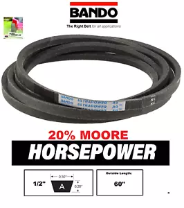 BANDO REPLACEMENT BELT FOR CUB CADET 754-0644 1/2"x60" MADE WITH KEVLAR - Picture 1 of 4
