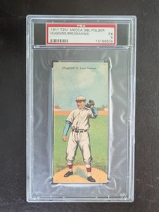 1911 T201 Mecca Miller Huggins R. Bresnahan HOF St Louis Cardinals PSA 5 - Picture 1 of 2