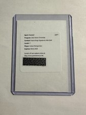 2023 Chronicles COLSON MONTGOMERY Future Kings Auto Holo Gold SSP /19 REDEMPTION