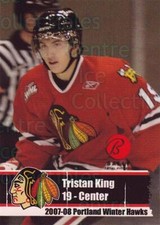2007-08 Portland Winter Hawks #11 Tristan King