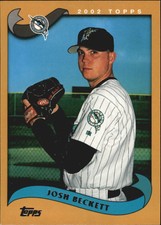 2011 Topps 60 Years of Topps Florida Marlins Baseball Card #110 Josh Beckett