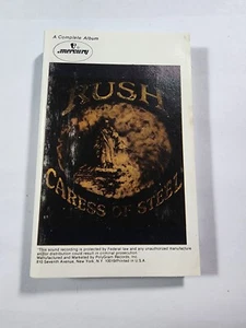 Rush Caress Of Steel Cassette Tape PolyGram 1975 VG+ CS1 - Picture 1 of 2
