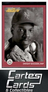 Dwight Gooden 1991 Donruss Leaf Studio Previews #14  New York Mets