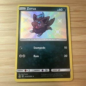 Zorua SV25/SV94 Hidden Fates: Shiny Vault Holo - Picture 1 of 2