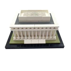 Lego Architecture Lincoln Memorial Model 21022 pre-costruito polveroso - Foto 1 di 5
