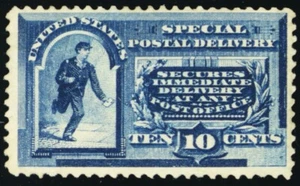 E2, Mint VF H Special Delivery Stamp Cat $500.00 - Stuart Katz - Picture 1 of 1