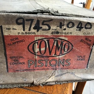 Chrysler +.040” O/size Pistons 27.3HP 1934/41 3 3/8 " Bore - Picture 1 of 6