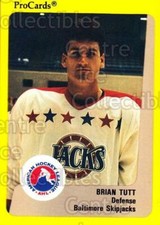 1989-90 ProCards AHL #91 Brian Tutt