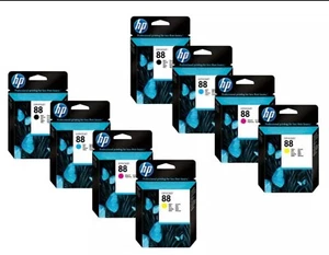 ⭐SPECIAL OFFER⭐2 x HP 88 Set - Black, Cyan, Magenta, Yellow | Officejet Printer - Picture 1 of 1