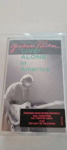 GRAHAM PARKER - Live! Alone In America -  Cassette Tape - NEW - Picture 1 of 1