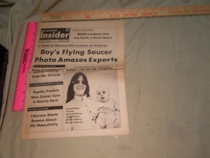 1973 The National Insider Gossip Hellseher Liberace UFO Invasion of America  - Bild 1 von 5