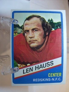 1976 Topps Wonder Bread Football Card #11 Len Hauss (10769) - Picture 1 of 2