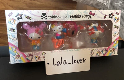 Tokidoki x Hello Kitty Variante Mermicorno Juego de 3 Mini Figuras Juguete Sanrio Foto 1 de 4