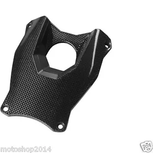 KEY BLOCK CARBON TANK COVER 100% DUCATI STREETFIGHTER 848 1098 - Picture 1 of 3