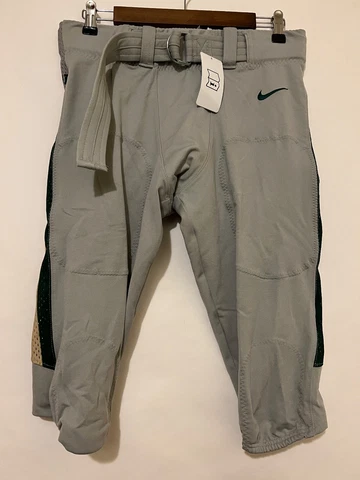 NIKE Team Vapor Pro Mens Large Baylor University Gray Football Pants 845922-057 Cover