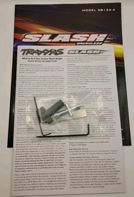 For Traxxas Slash Model 58134-4  2wd Brushless BL-2s Manual & Tool Kit   - Image 1 of 4