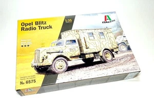 ITALERI Military Model 1/35 Opel Blitz Radio Truck (Rubber Tyres) 6575 T6575 - Picture 1 of 1
