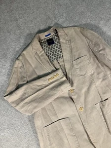 Tommy Bahama Chaqueta Para Hombres Mezcla de Lino Blazer Abrigo Deportivo Preppy Negocios Playa XL - Imagen 1 de 9
